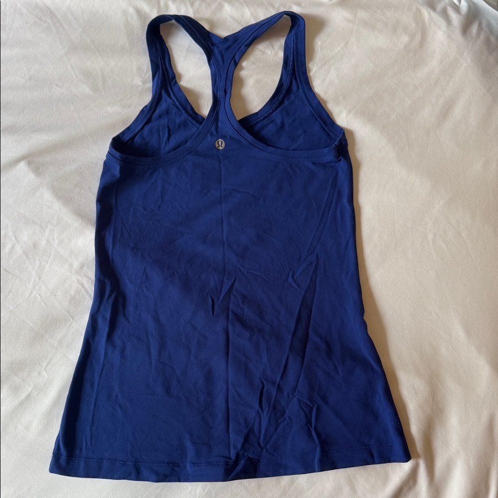 lululemon athletica Navy Racerback Tank